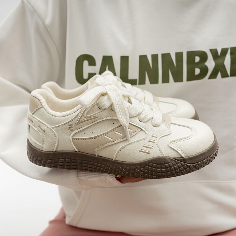 Damen Sneakers mit strukturiertem Obermaterial und rutschfester Sohle