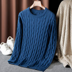 Damen Strickpullover mit strukturiertem Muster R&B