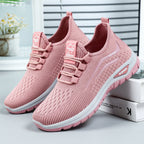 Damen Atmungsaktive Sneakers mit flexiblem Design und dämpfender Sohle