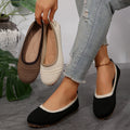 Damen Komfortable Ballerinas aus atmungsaktivem Textilmaterial R&B