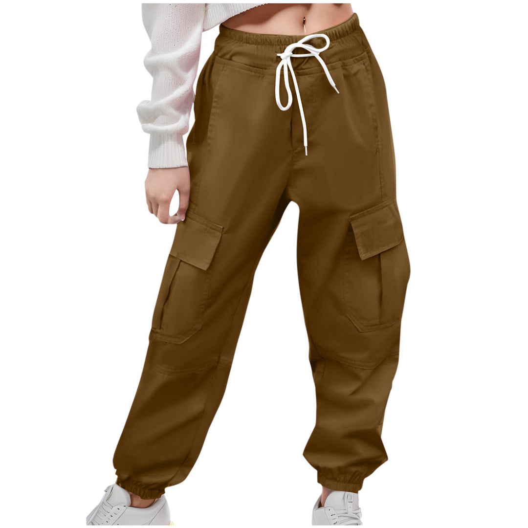 Damen Cargo-Hose mit elastischem Bund und praktischen Seitentaschen R&B