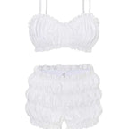 Damen Rüschenshorts R&B