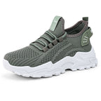 Damen Sportliche Sneaker mit atmungsaktiver Netzstruktur und dämpfender Sohle