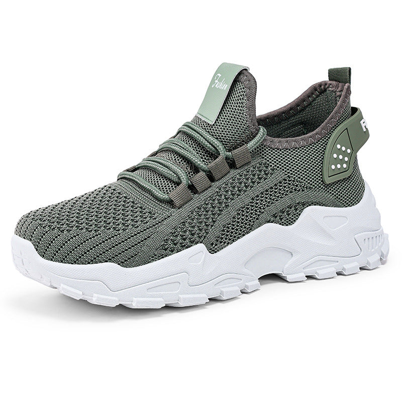 Damen Sportliche Sneaker mit atmungsaktiver Netzstruktur und dämpfender Sohle