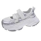 Damen Bequeme Sneaker mit verstellbarem Klettverschluss R&B