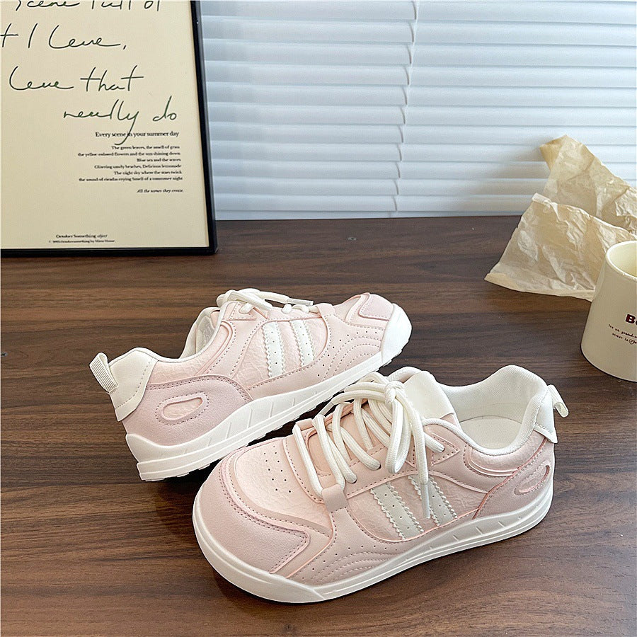 Damen Freizeit Sneakers mit hochwertigem Kunstleder-Obermaterial und dämpfender Sohle R&B
