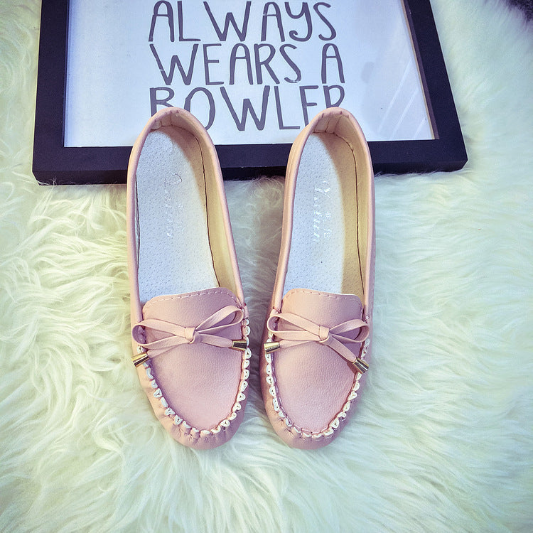 Damen Mokassin Slipper mit elegantem Schleifen-Detail und komfortabler Innensohle R&B
