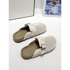 Damen komfortable Clogs mit modischem Riemendesign R&B