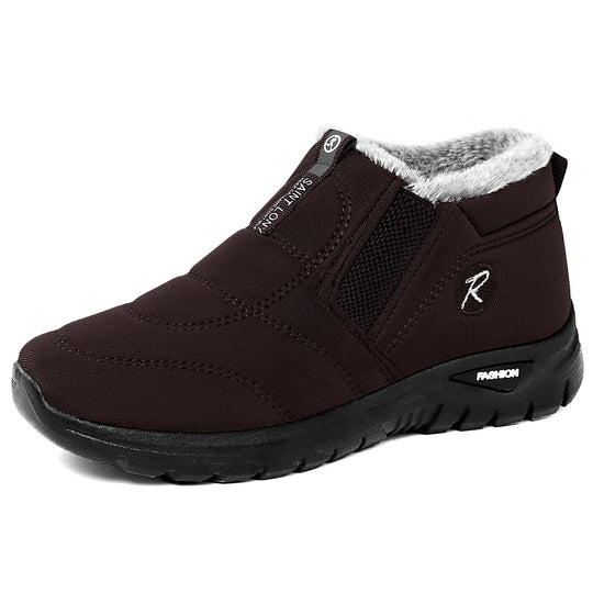 Damen Sneaker mit Warmfutter und elastischem Einschlupf R&B