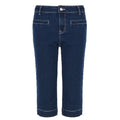 Damen klassische Jeans im Komfortschnitt mit turn-up Saum R&B