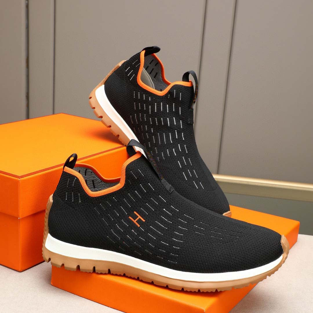 Damen Atmungsaktive Slip-On Sneakers mit innovativer Struktur von R&B