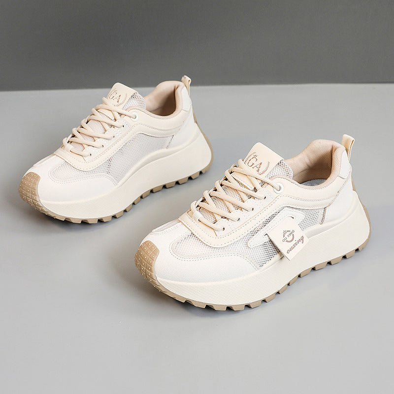 Damen Sportliche Komfort-Sneaker mit atmungsaktivem Mesh-Obermaterial und dämpfender Sohle R&B