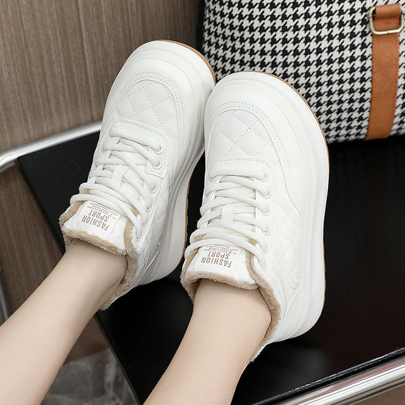 Damen Sportliche High-Top Sneakers mit Weichfutter und rutschfester Sohle R&B