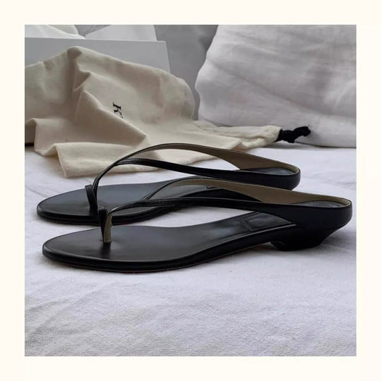 Damen Zehentrenner mit flexibler Sohle und modischem Riemchen-Design R&B