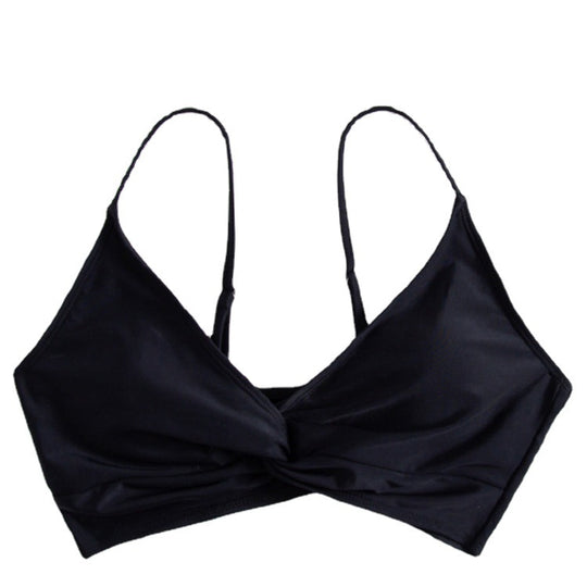 Damen Bikinoberteil mit modischem Wickeldesign R&B