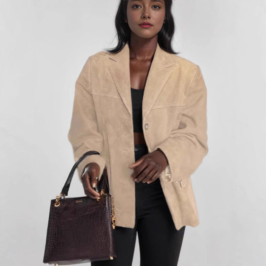 Damen modischer Oversized Blazer R&B