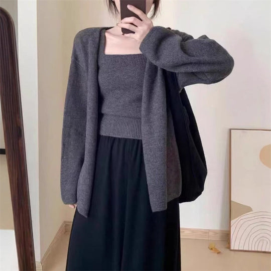 Damen Modischer Cardigan im lässigen Stil R&B