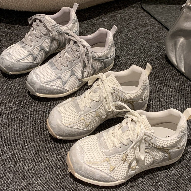 Damen Atmungsaktive Freizeit-Sneaker mit flexiblem Obermaterial R&B