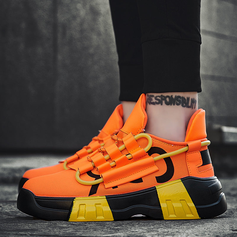 Damen Modische Sneakers mit innovativem Schnürsystem und stoßdämpfender Sohle R&B