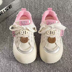Damen Sneakers mit flauschigem Innenfutter und verspieltem Schnürsystem R&B