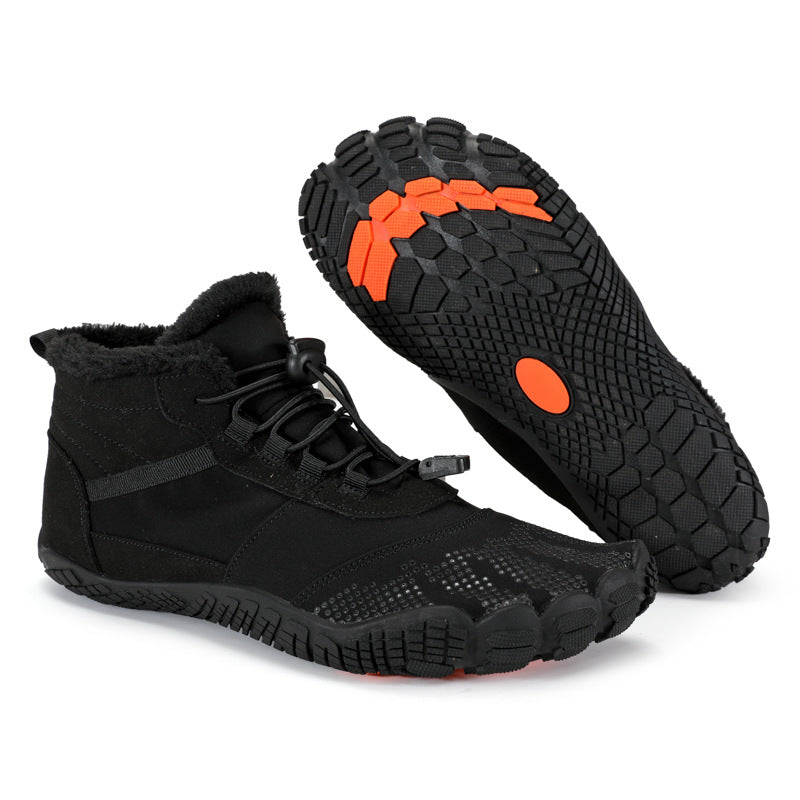 Damen Multifunktionale Outdoor-Boots mit warmem Innenfutter und rutschfester Sohle R&B