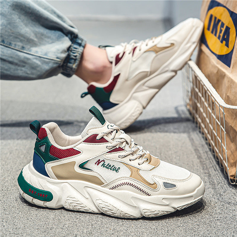 Damen Sportliche Sneakers mit atmungsaktiver Mesh-Oberfläche und robustem Design