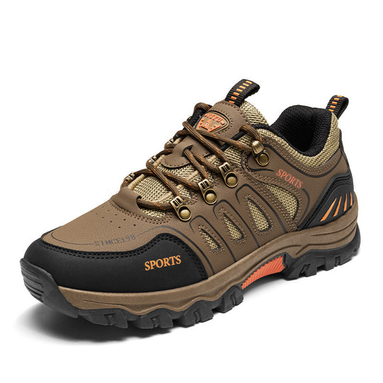 Herren Wanderschuhe mit rutschfester Profilsohle und atmungsaktivem Obermaterial R&B
