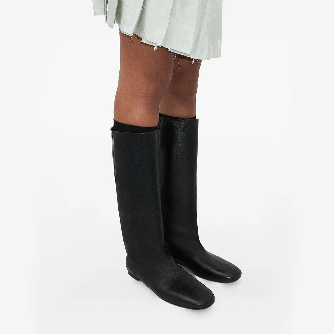 Damen Hochwertige Stiefel mit nachhaltigem Leder und elegantem Design R&B