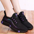 Damen Sportliche Sneaker mit atmungsaktivem Obermaterial und rutschfester Sohle R&B