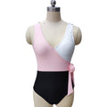 Damen Eleganter Wickelbadeanzug mit asymmetrischem Schnitt R&B