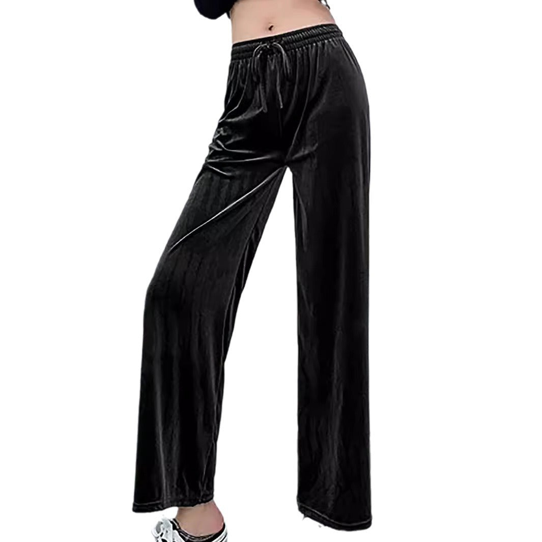 Damen Freizeit-Hosen mit elastischem Bund und weitem Schnitt R&B
