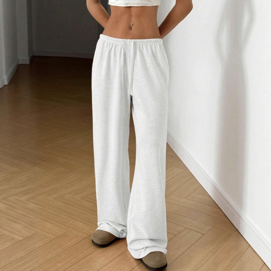 Damen Weite Sweatpants mit elastischem Bund R&B
