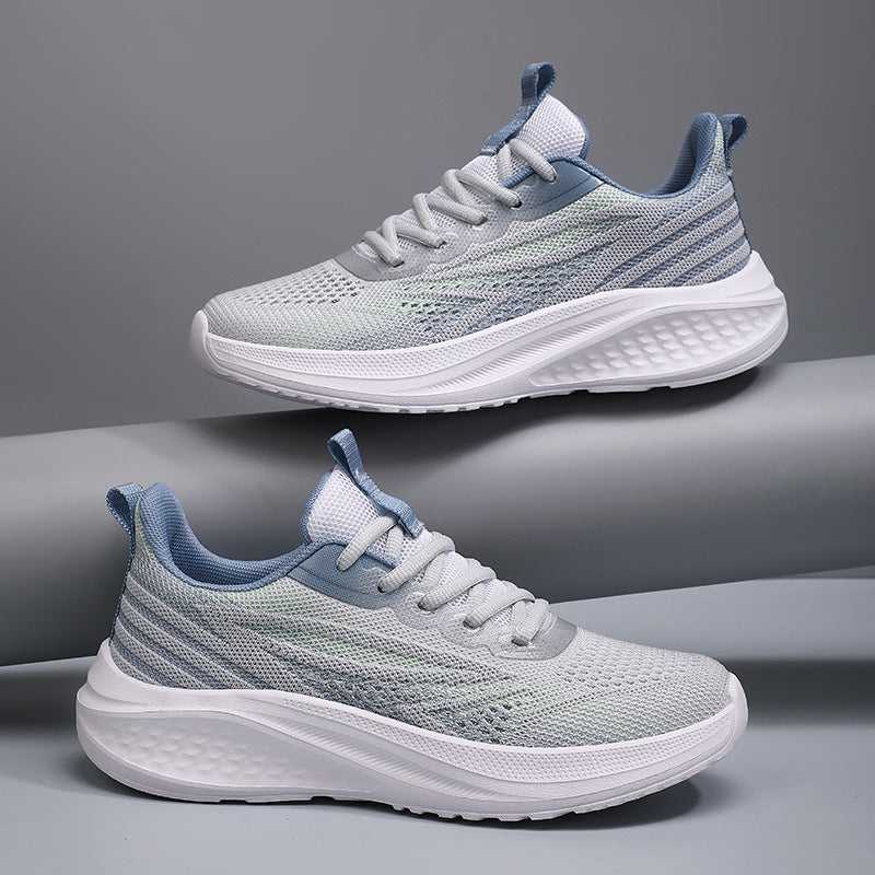 Damen Lauf-Sneaker mit atmungsaktiver Obermaterialstruktur und dämpfendem Fußbett