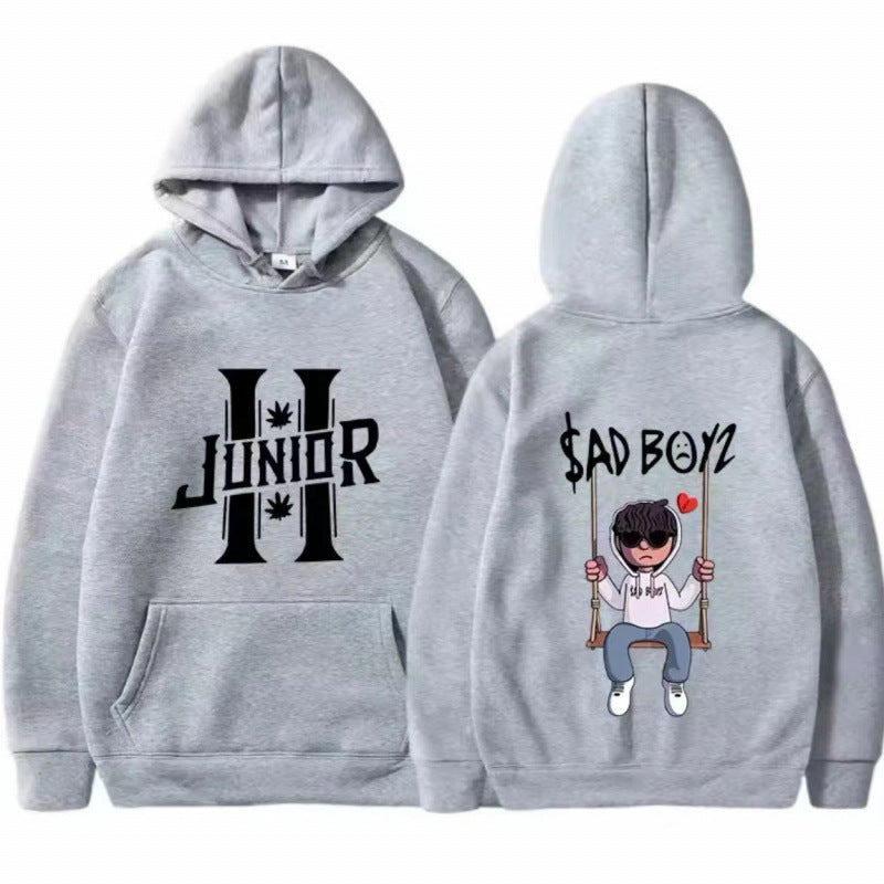 Damen Hoodie mit einzigartigem grafischen Design und gemütlicher Passform R&B