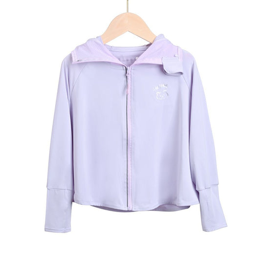 Damen sportliche Kapuzenjacke mit leichtem UV-Schutz R&B