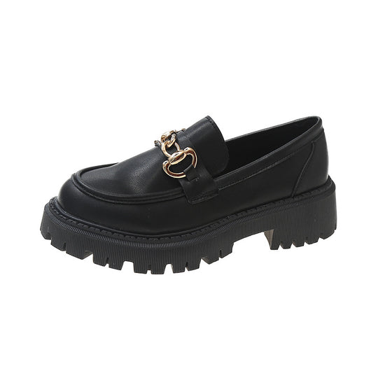 Damen komfortable Loafers mit schickem Metallaczent R&B