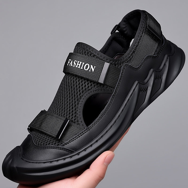 Damen Mesh-Sandalen mit verstellbaren Riemen R&B