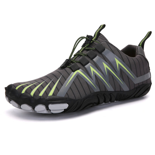 Damen nan elastischer Aquasport-Schuh mit Schnellzugverschluss, rutschfester Gummisohle und flexiblem Zehenschutz R&B