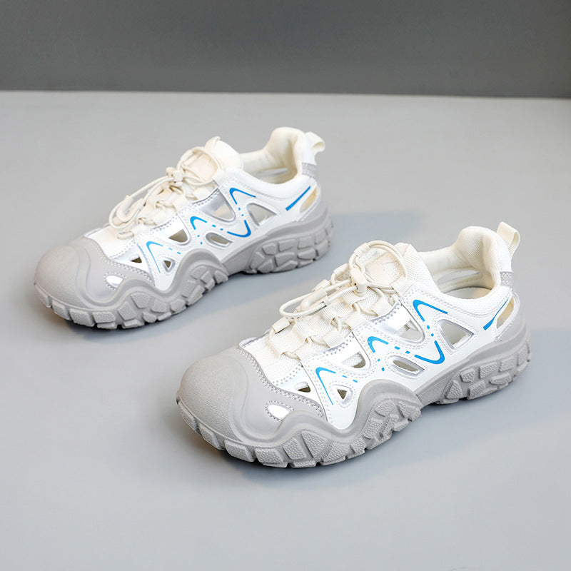 Damen Sportliche Freizeitschuhe mit atmungsaktiver Mesh-Oberfläche und rutschfester Sohle R&B