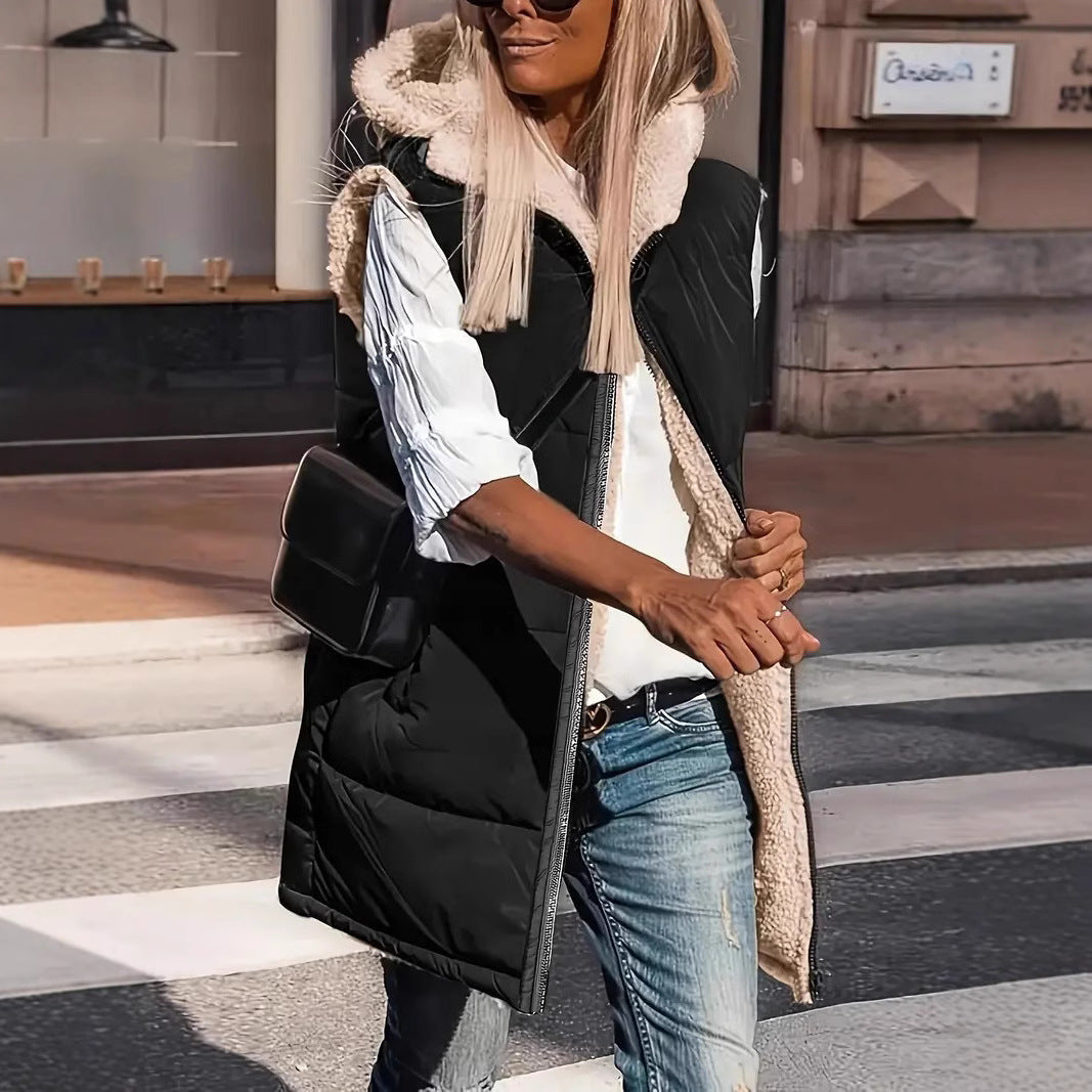 Damen Wendejacke mit sherpa Innenfutter R&B