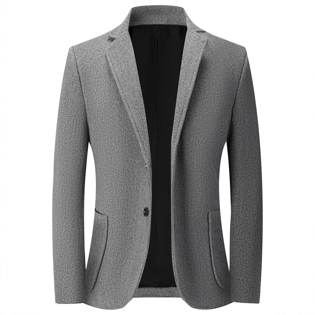 Herren eleganter Strickblazer R&B