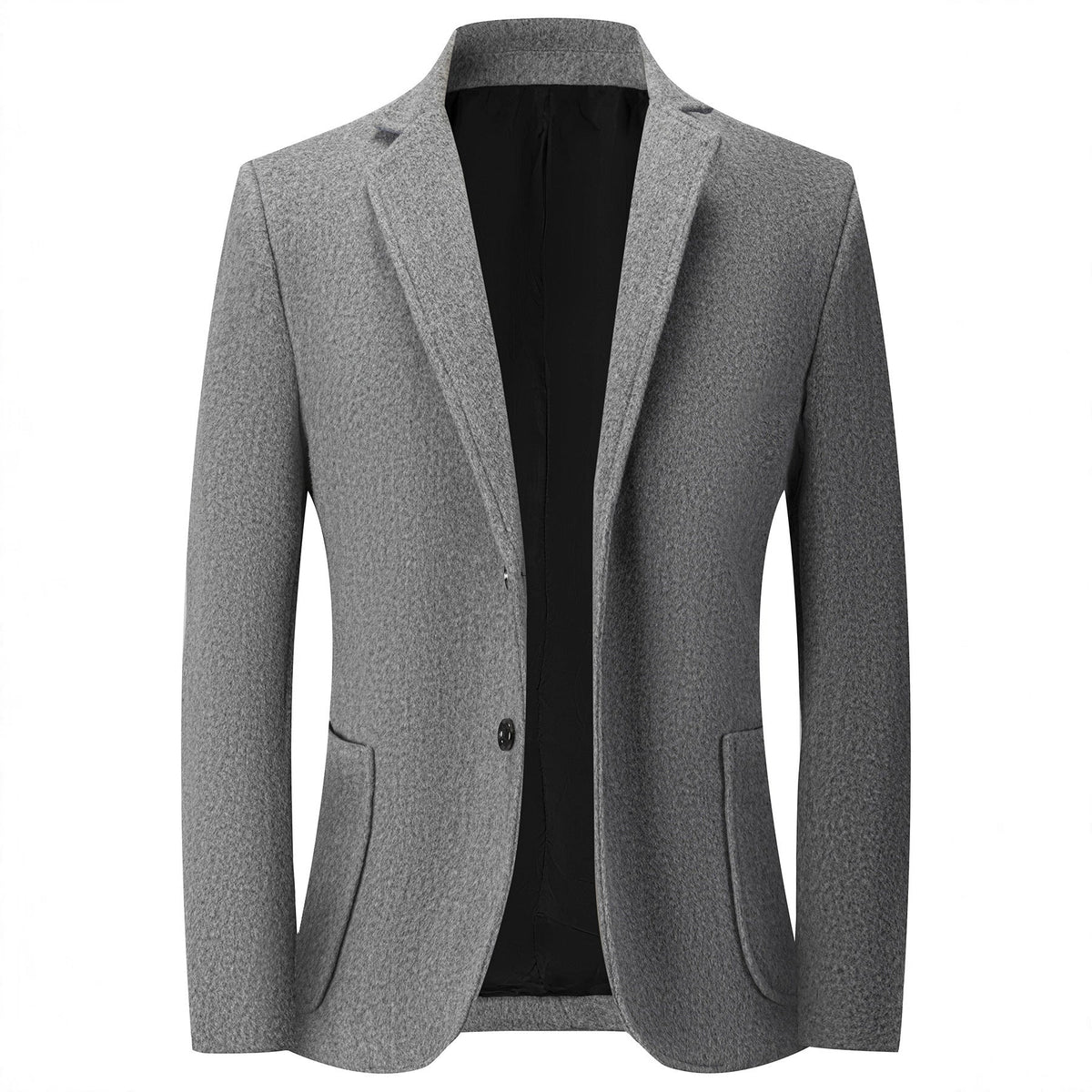 Herren eleganter Strickblazer R&B