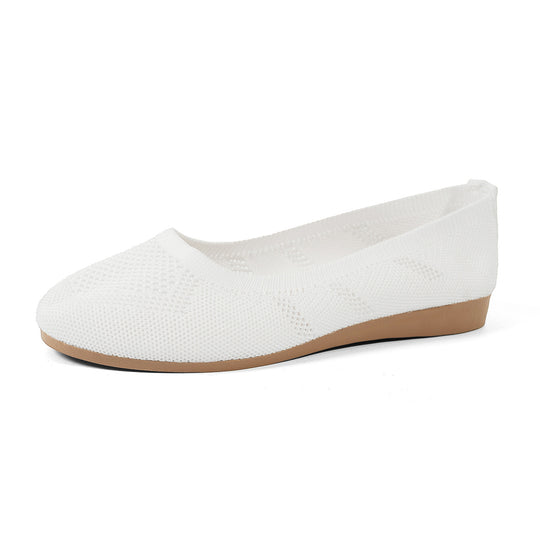 Damen atmungsaktive Ballerinas mit flexiblem Fußbett R&B