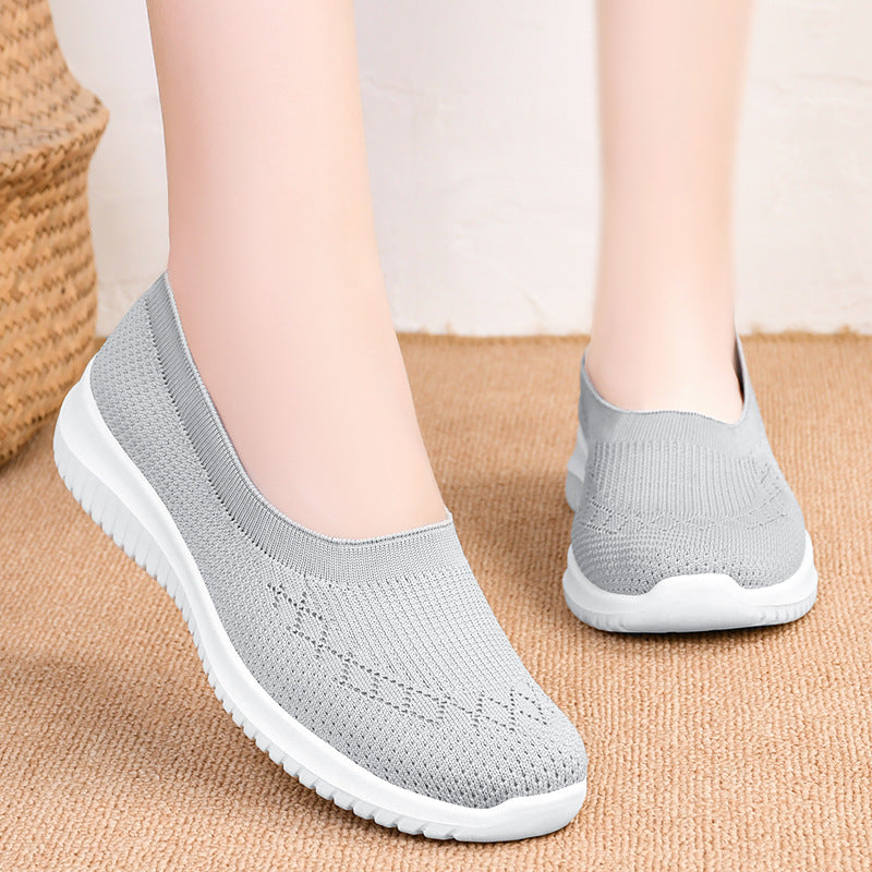 Damen Bequeme und atmungsaktive Slip-On Sneakers R&B