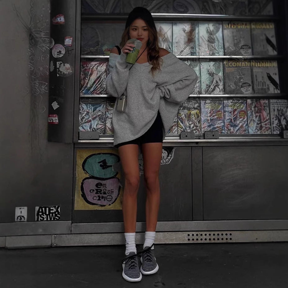 Damen Oversized Sweatshirt R&B