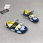 Damen sportliche Laufschuhe mit atmungsaktivem Mesh-Obermaterial und rutschfester Sohle R&B