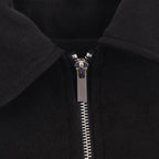 Damen minimalistische Übergangsjacke mit hohem Kragen R&B