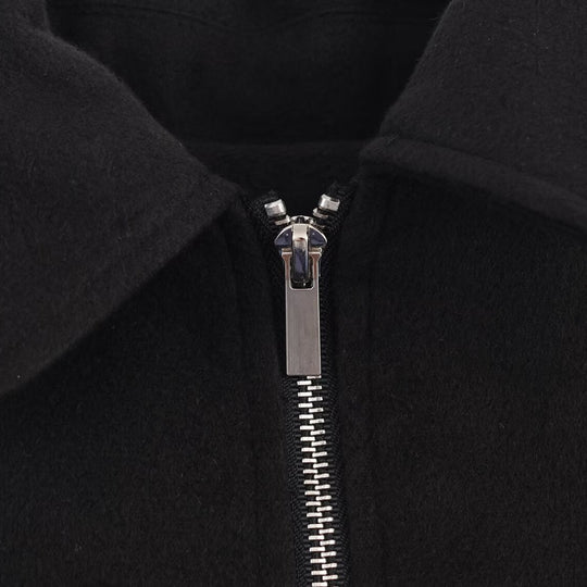 Damen minimalistische Übergangsjacke mit hohem Kragen R&B