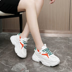 Damen Sportliche Sneakers mit atmungsaktiver Mesh-Oberfläche und stabiler Sohle R&B