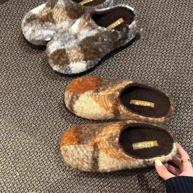 Damen Clogs aus hochwertigem Filz mit robustem Profil und rutschfester Sohle R&B